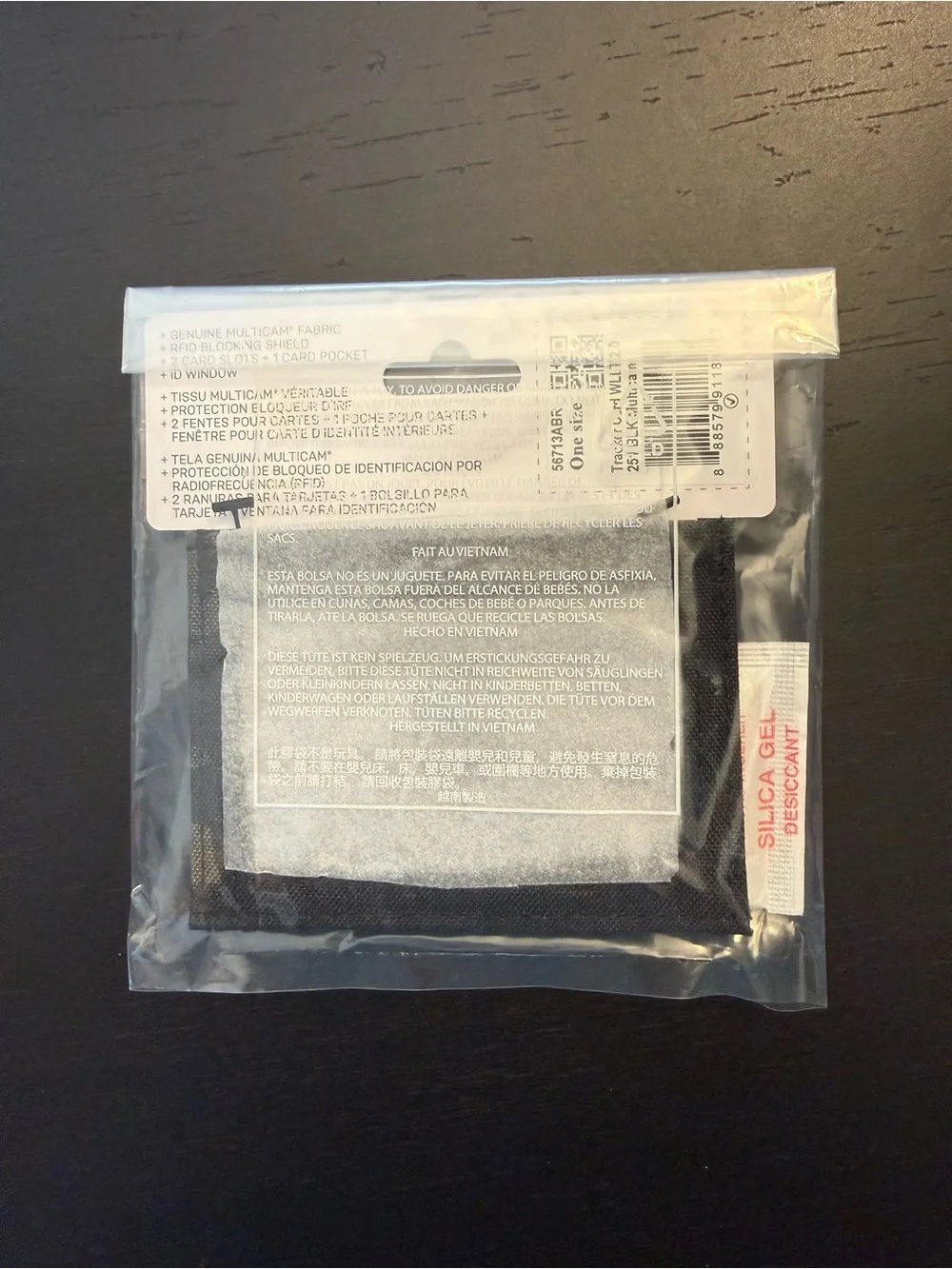 5.11 Tactical Tracker Card Wallet 2.0 MultiCam Black
